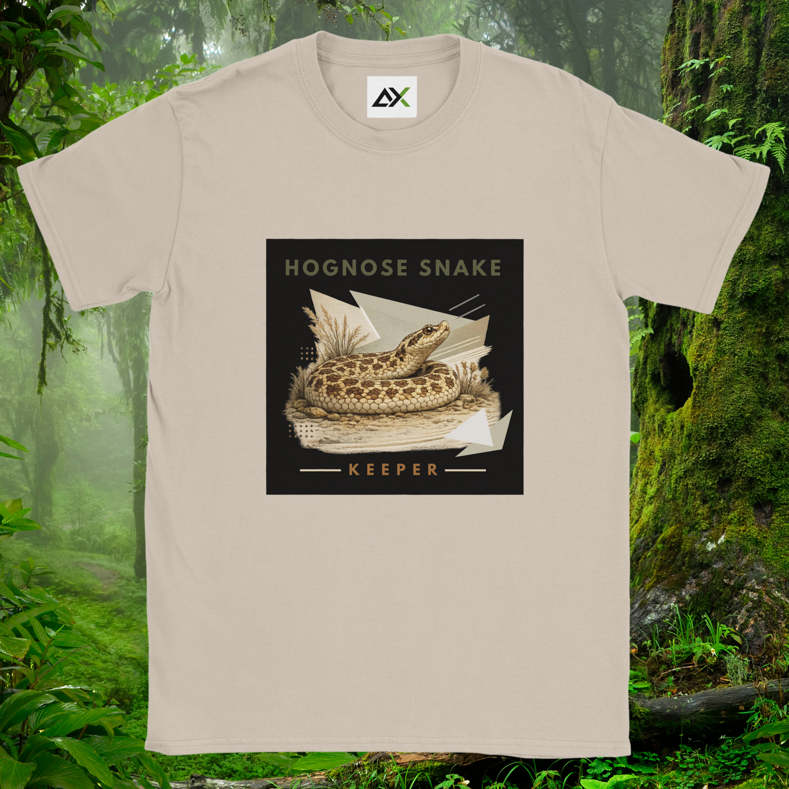 Sand Hognose Snake shirt from the Keeper Collection
