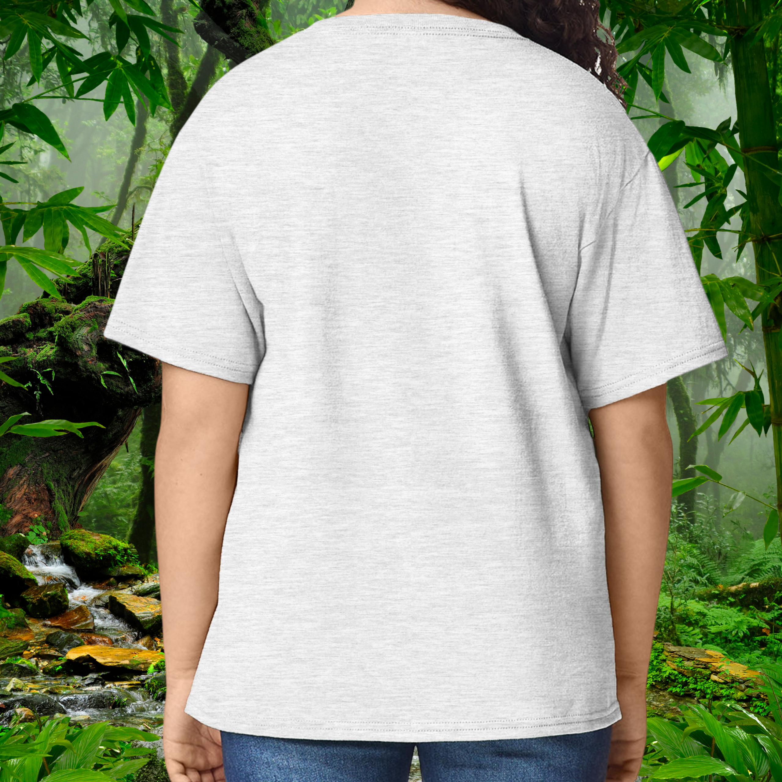 Leopard Gecko Kids T-Shirt Back – Ash