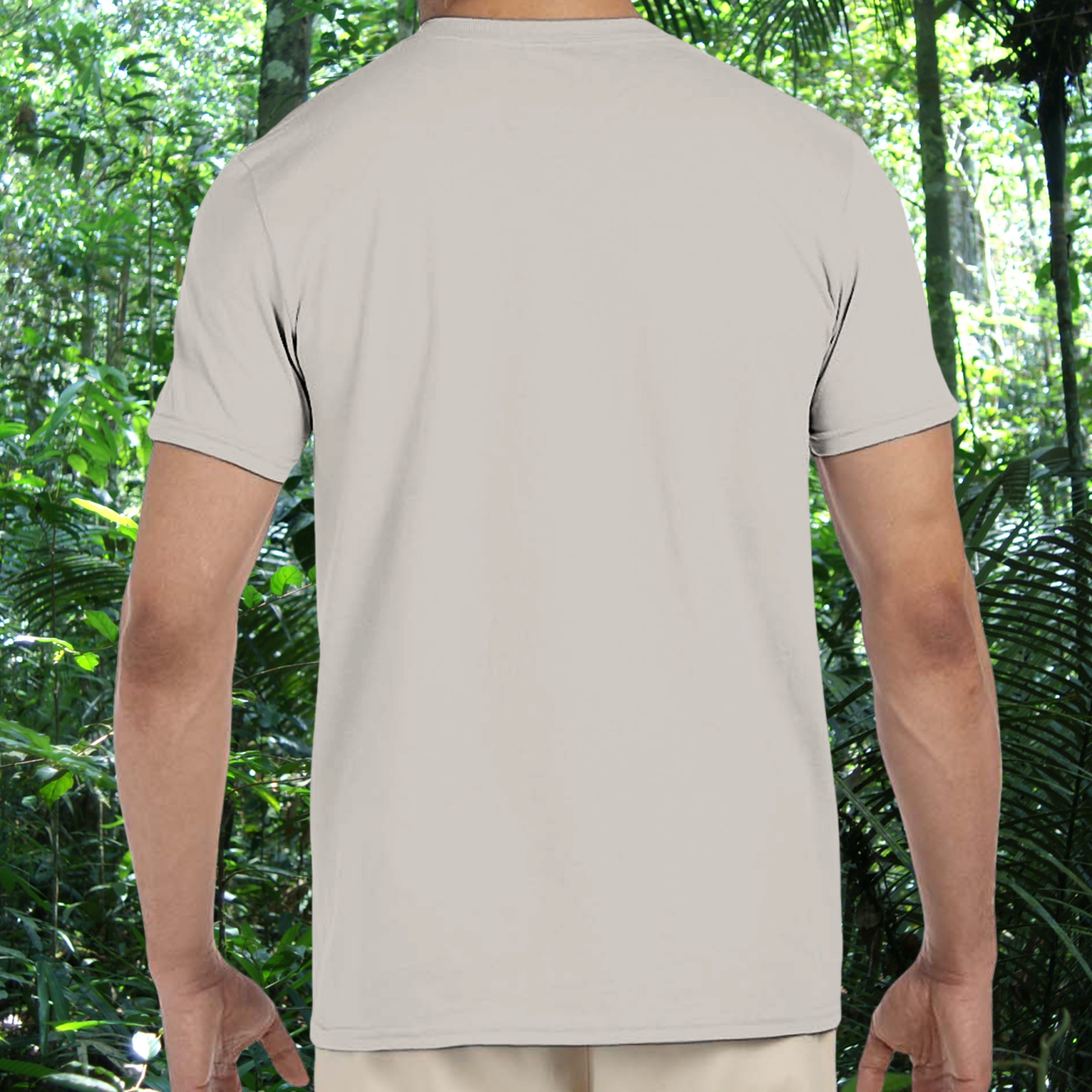 Back view of ice grey Leopard Gecko Owner shirt