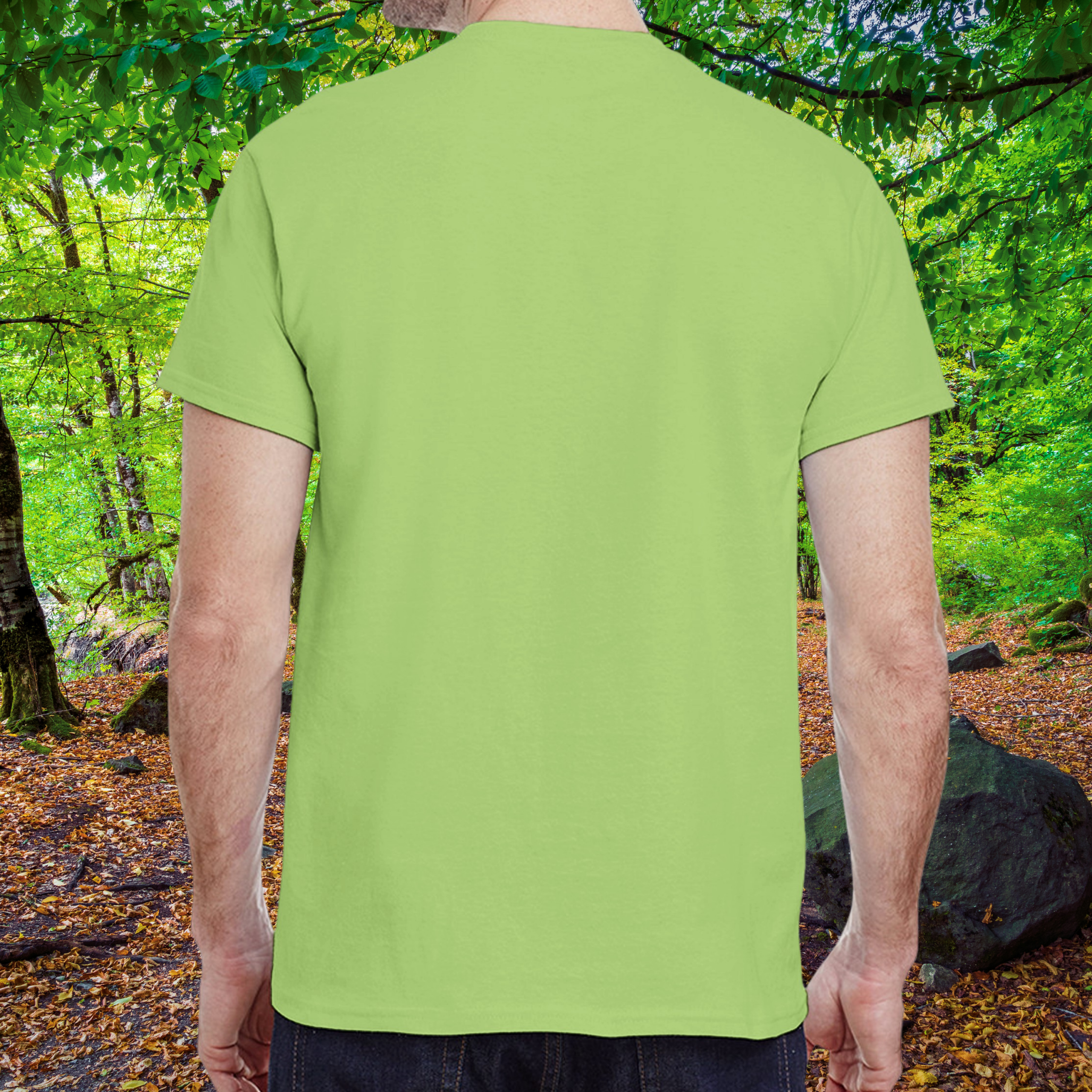 Back view of the kiwi Dragons shirt from the Life is better Collection