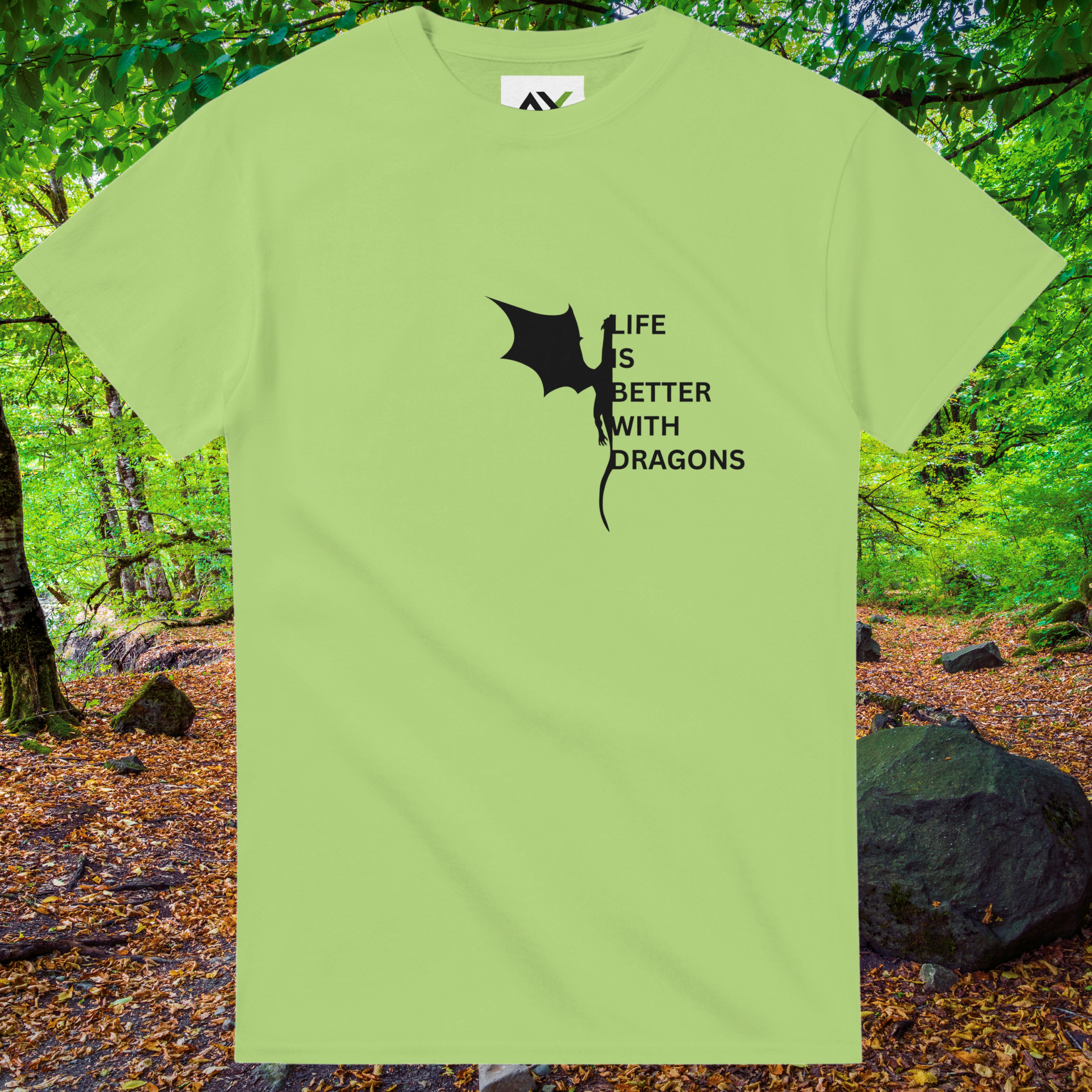 Kiwi Dragons shirt from the Life is better Collection