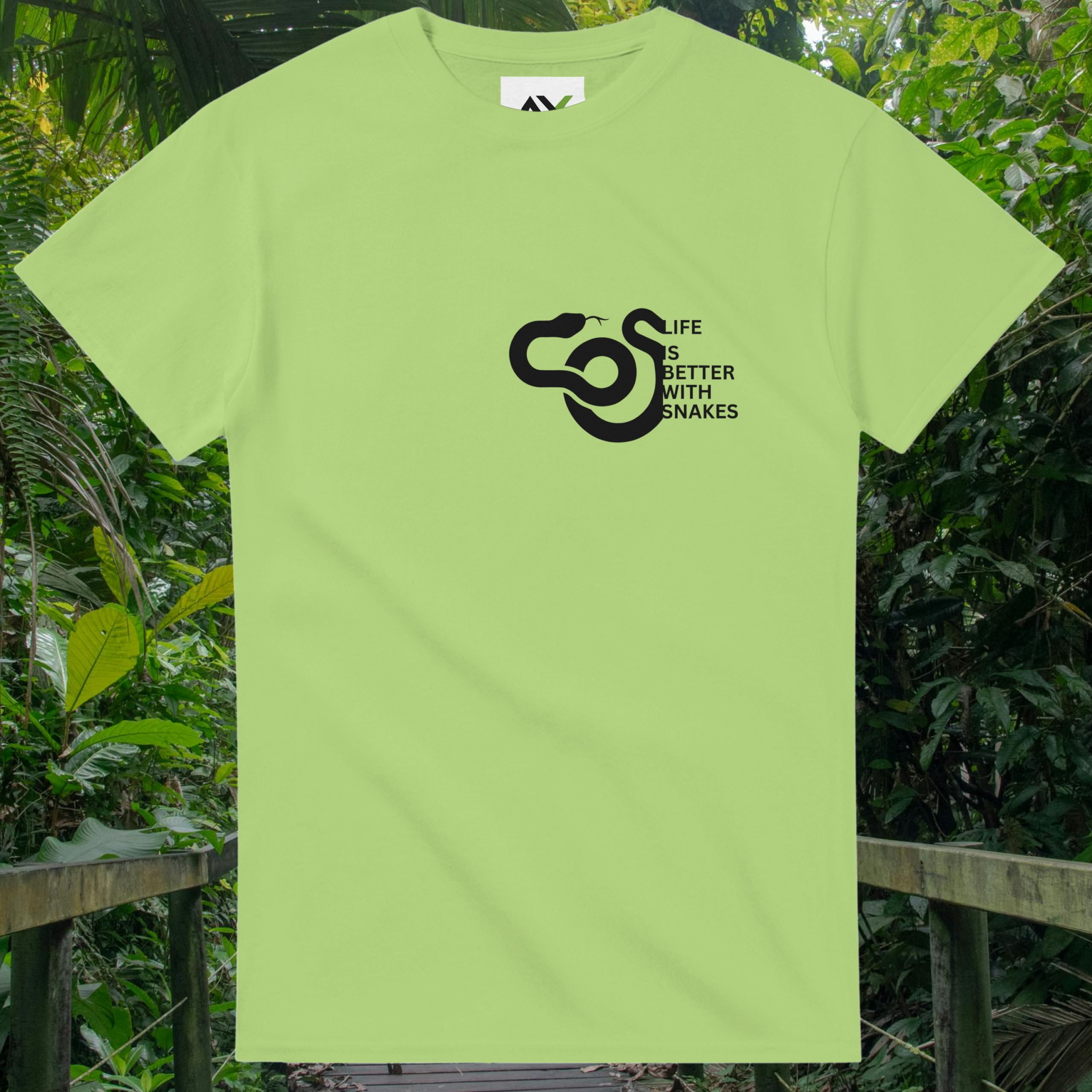 Kiwi Snakes shirt from the Life is better Collection